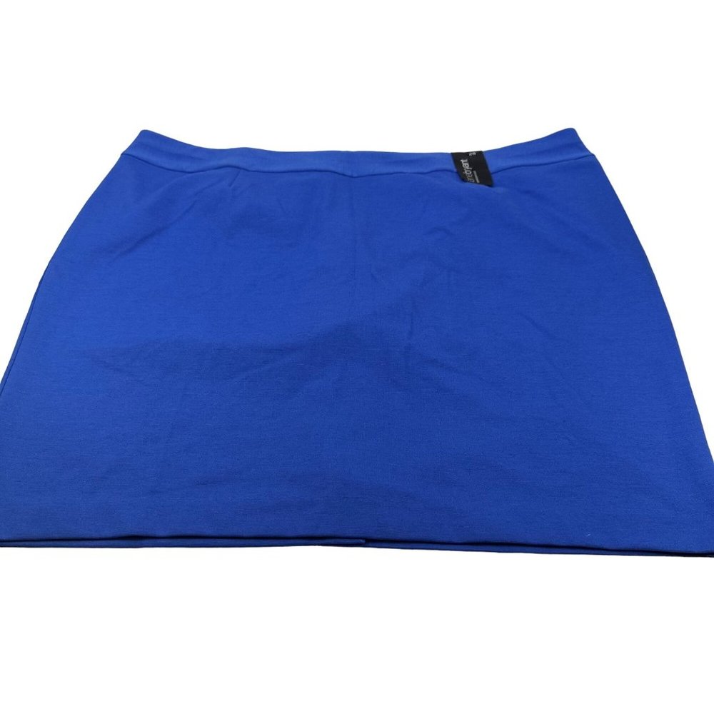 Lane Bryant Women's Size 28 Skirt Straight Blue New With Tags